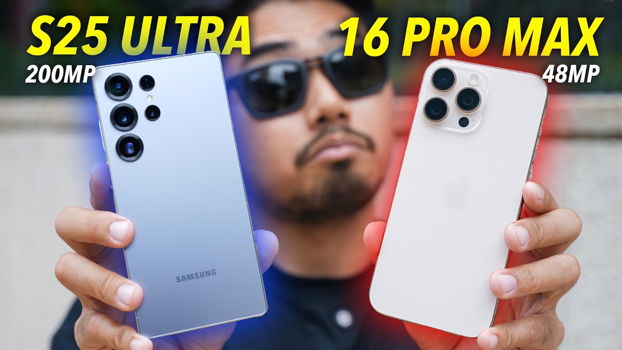 Samsung S25 Ultra vs iPhone 16 Pro Max : Pertarungan Kamera Flagship! 🔥