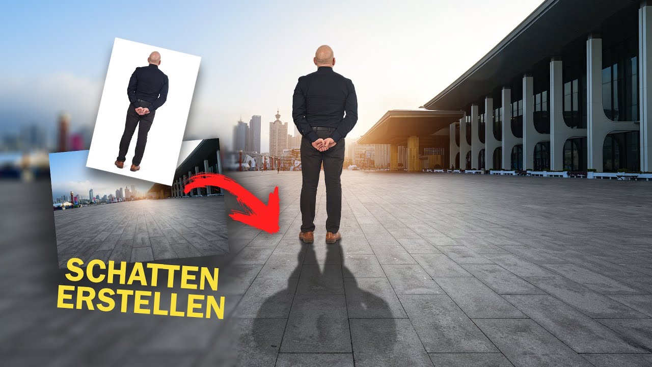 Einen Schatten mit Adobe Photoshop erstellen Tutorial für Anfänger