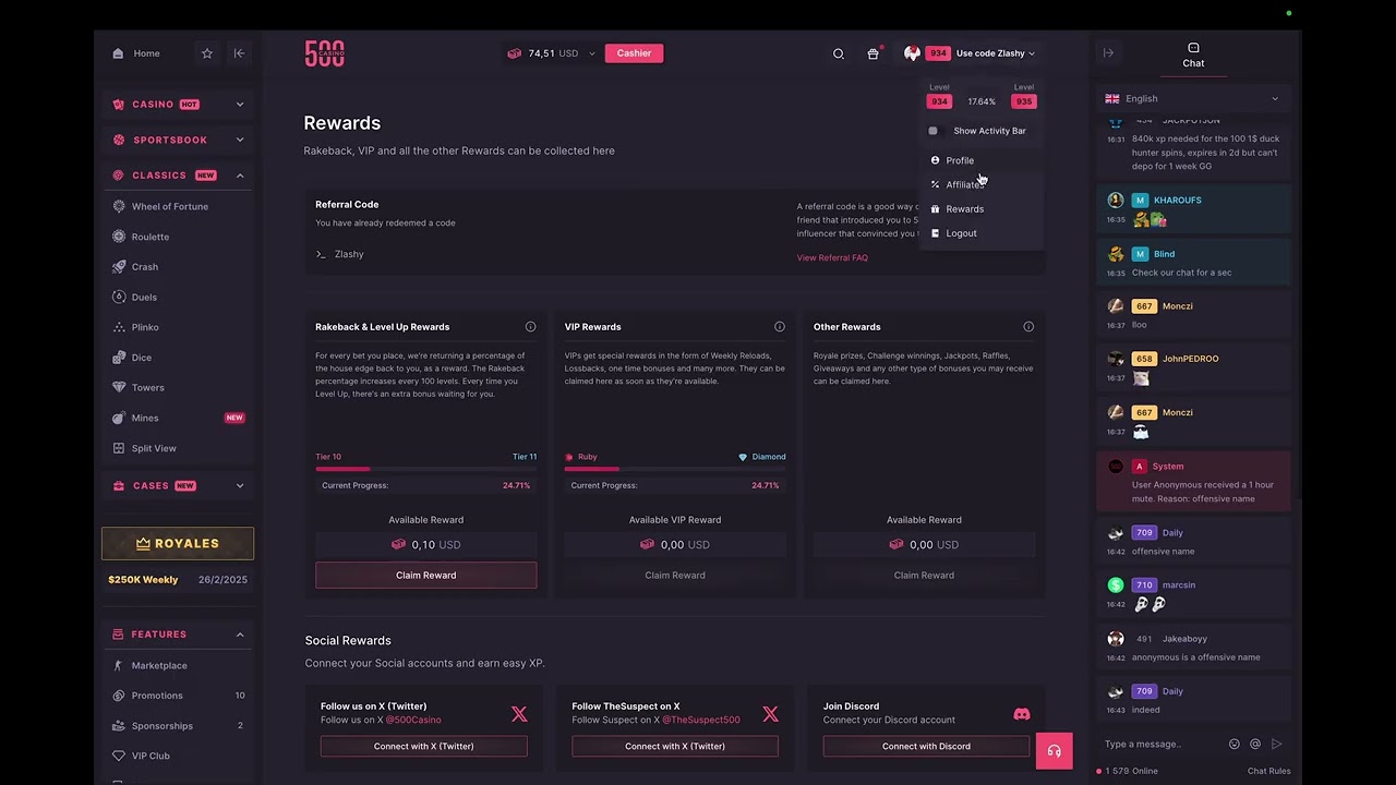 CSGO500 PROMO CODE! NEW PROMO CODE 500 CASINO/BEST PROMO CODE CSGO500