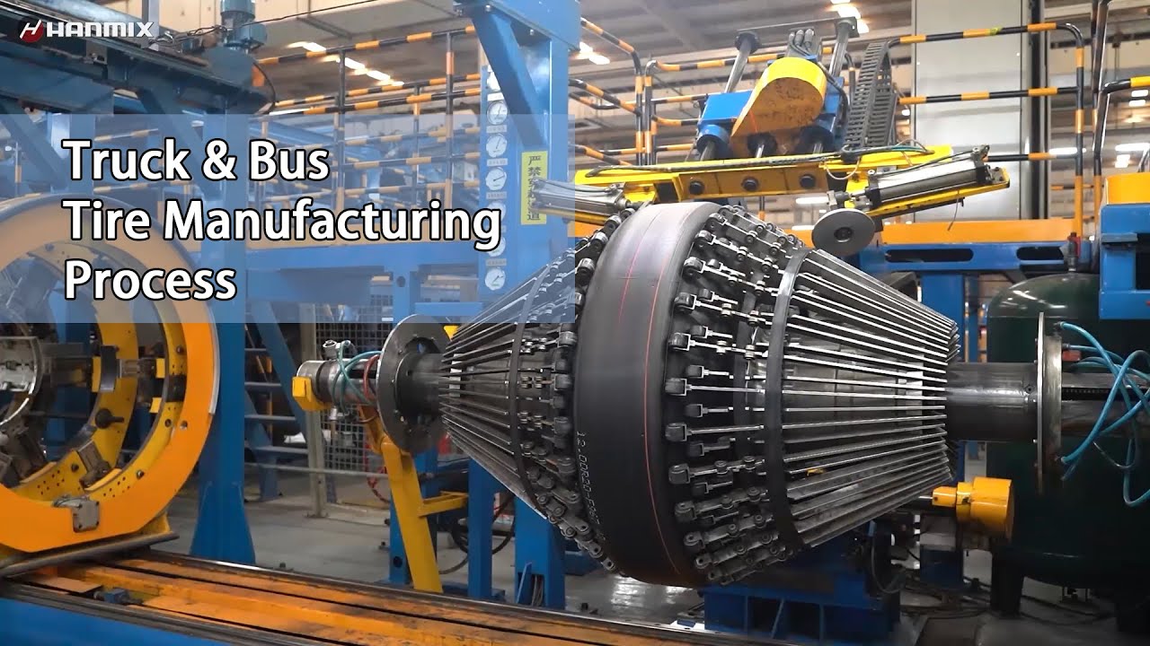 How tyre is made | HANMIX Tire Manufacturing Process