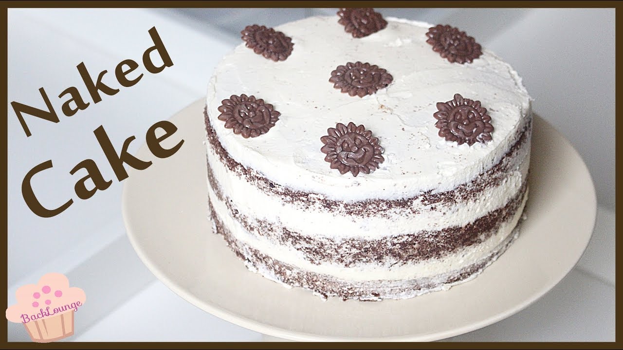 Naked Cake - Schoko Wunderkuchen - schnell & einfach selber machen - BACKLOUNGE - Rezept