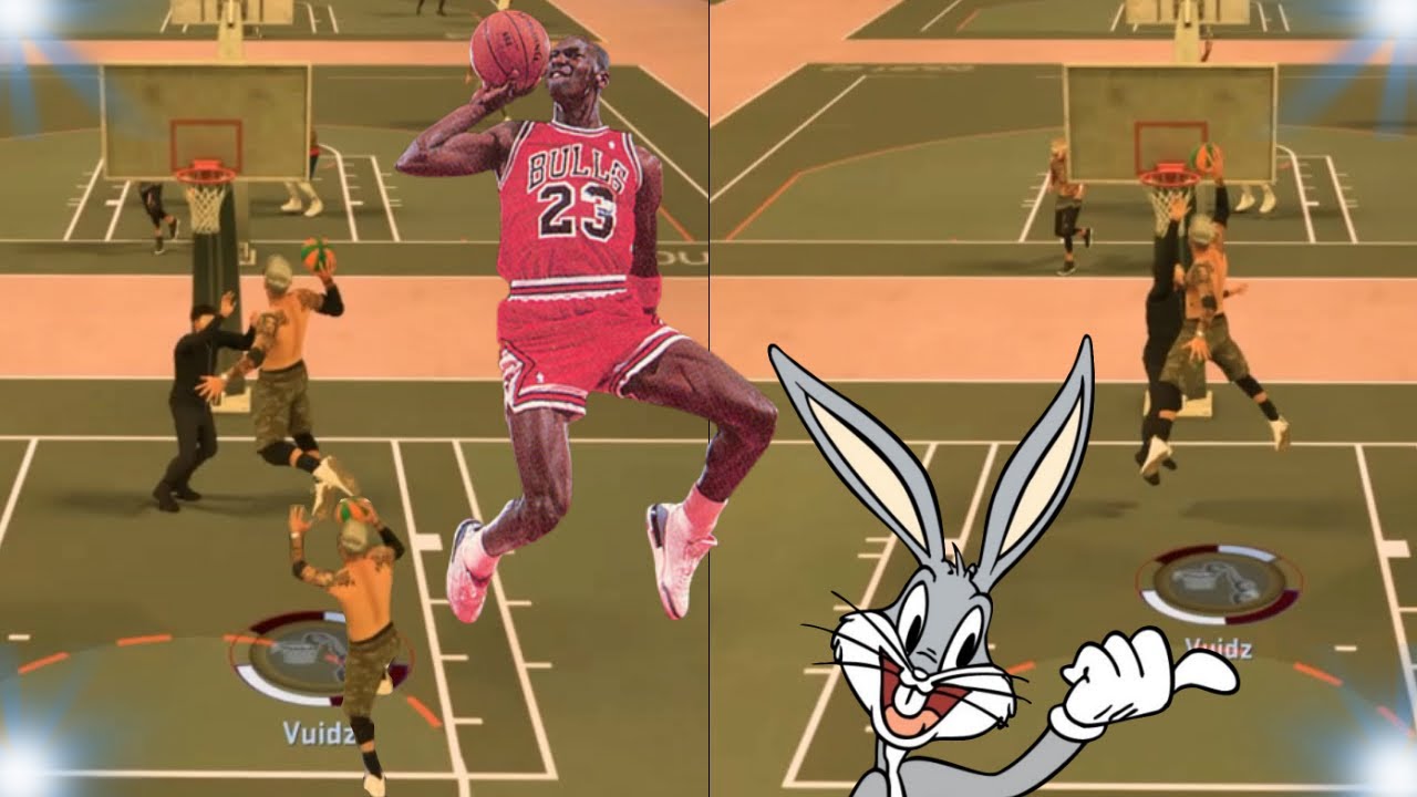 I GOT A FREE THROW LINE POSTER!!! | BUGS BUNNY BUNNIES | NBA 2K17 MyPark