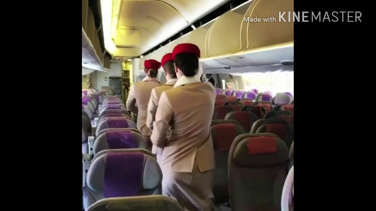 Emirates cabin crew mind blowing dance...