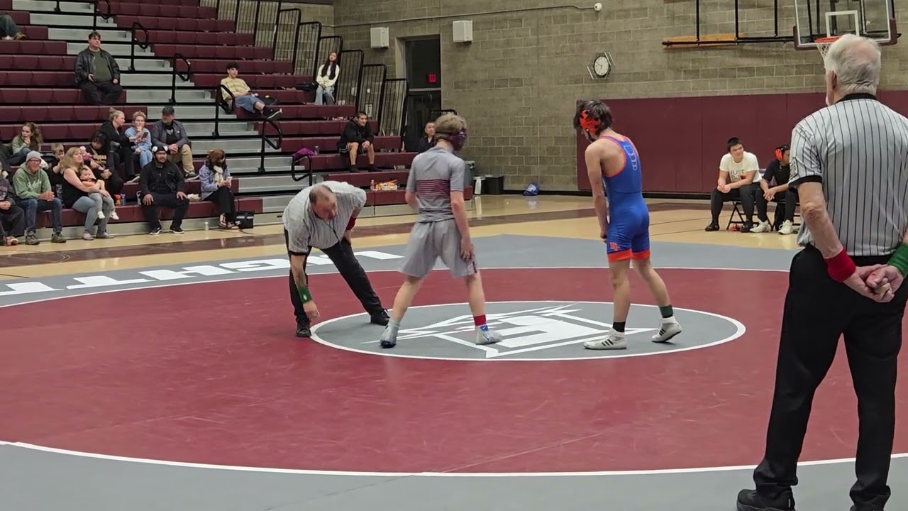 Canyon Harrison (Franklin) vs Benson 113 lbs - Senior Night Feb 11, 2026 