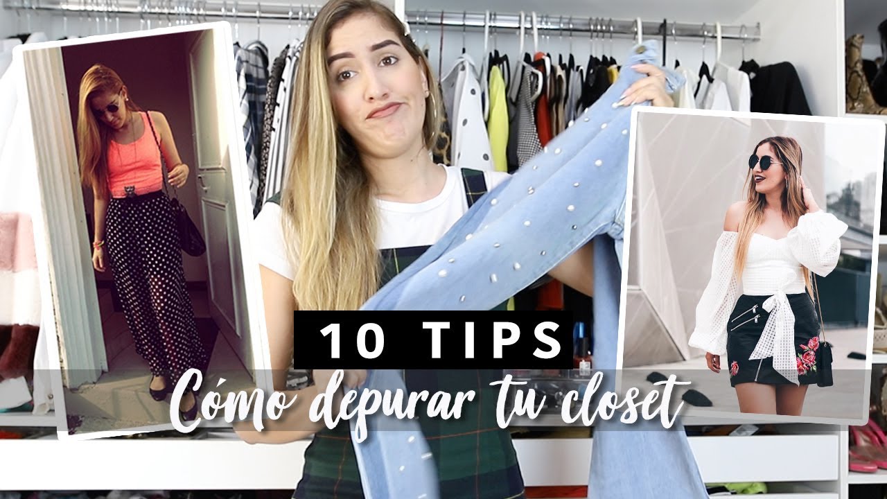 10 Tips de c&oacute;mo depurar tu cl&oacute;set