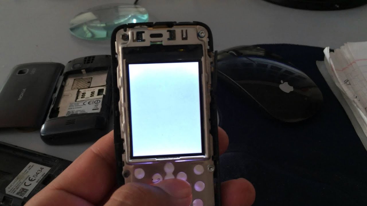 How to nokia 2700c And 5130c white display problem solution ||