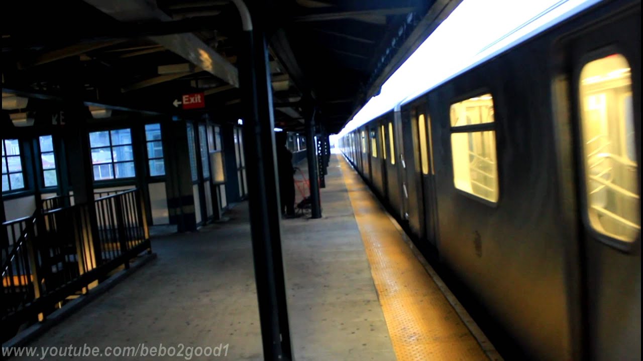 IRT Subway: R142 (2) and (5) trains at 233rd Street (with NIS R62 / R142/A)