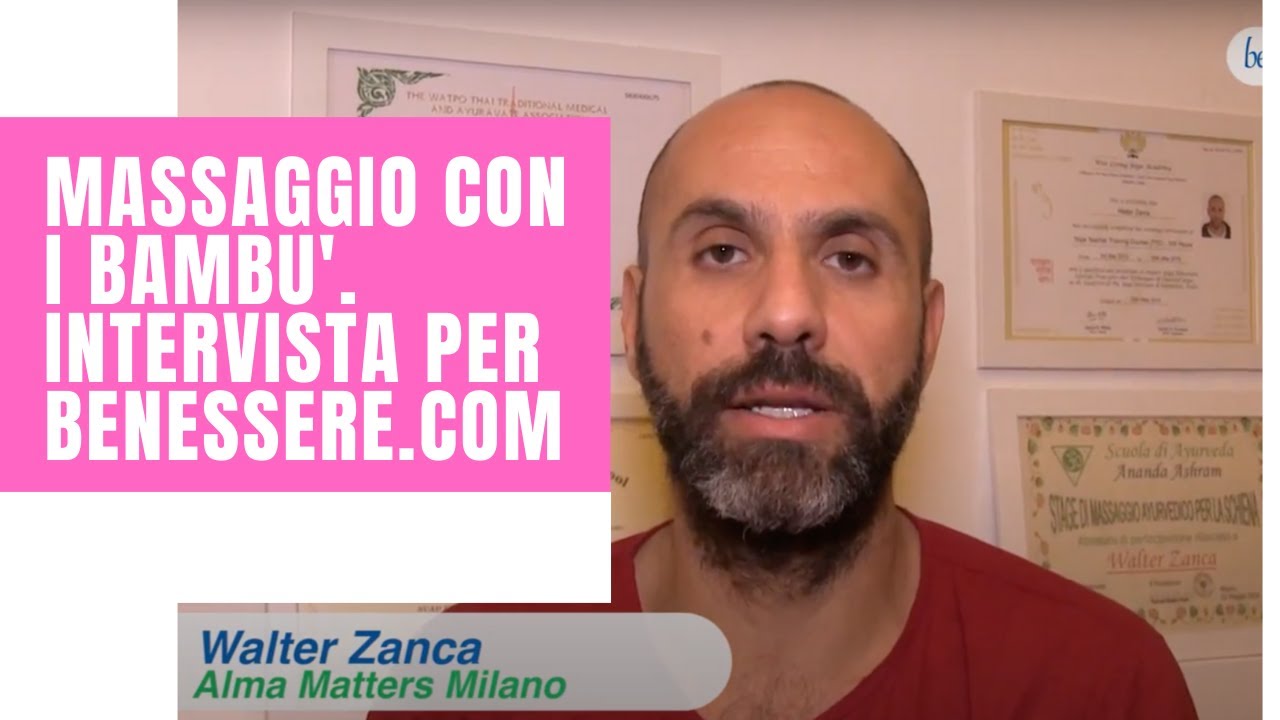 Il massaggio con i bambù di Alma Matters - Alma Matters  bamboo massage