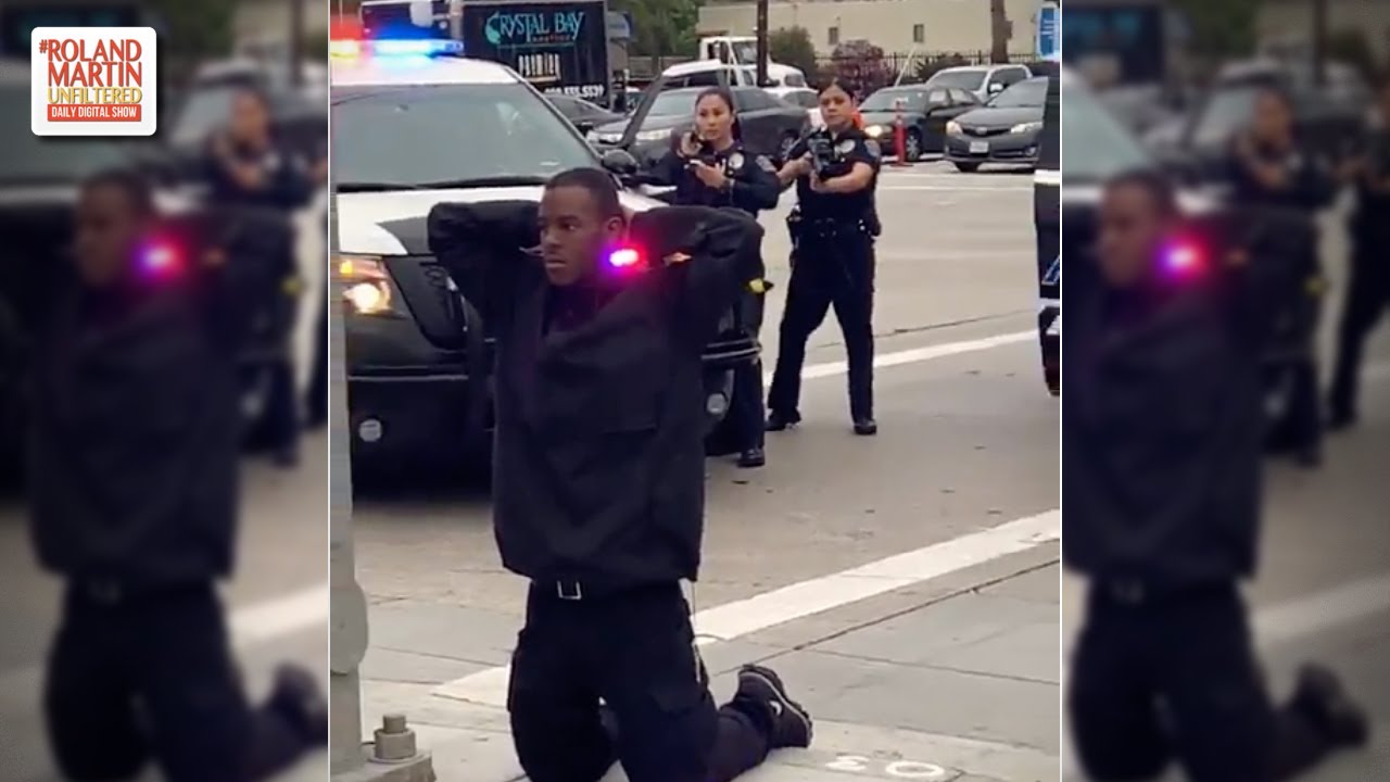 Black Woman Defends An Unarmed Black Man From Calif. Cops Who Were Prepared To Shoot Him