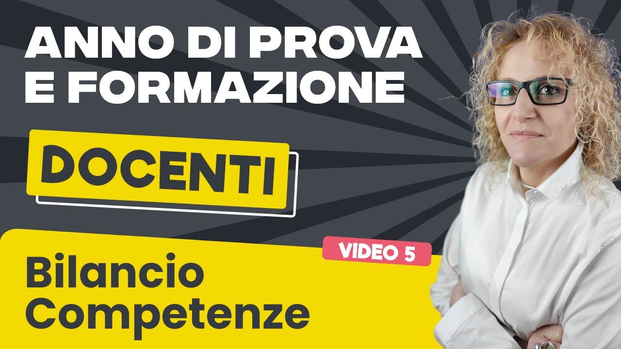 Anno di prova docenti: bilancio delle competenze