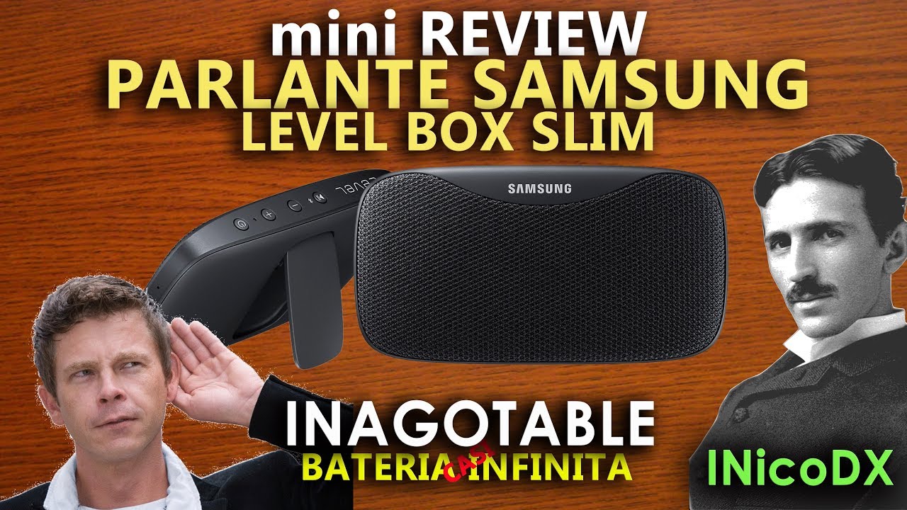 Samsung level box slim - mini Review y análisis en español ¿el mejor parlante Bluetooth?