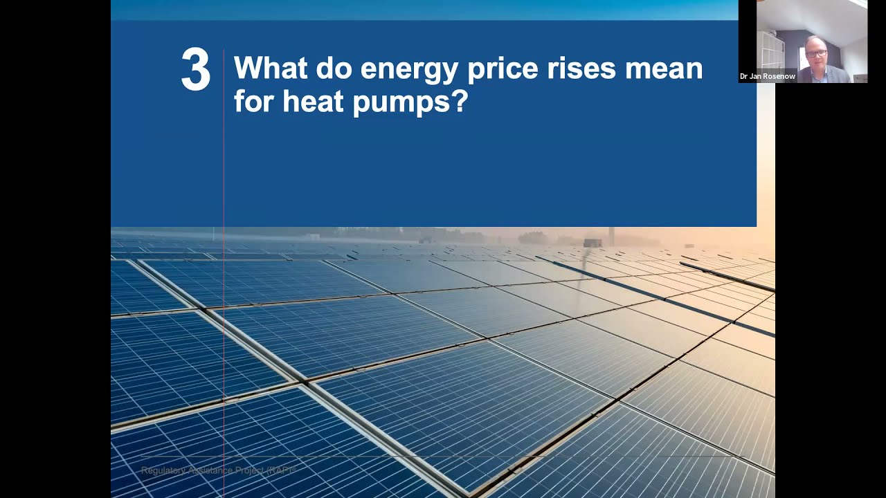 GSHPA: Dr. Jan Rosenow - Heat pumps, the energy price crisis and net zero