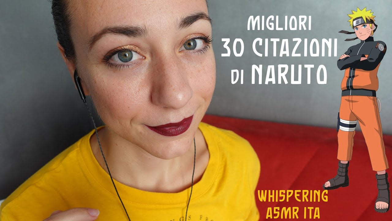 30 Citazioni di Naruto in Whispering | ASMR Anime ITA