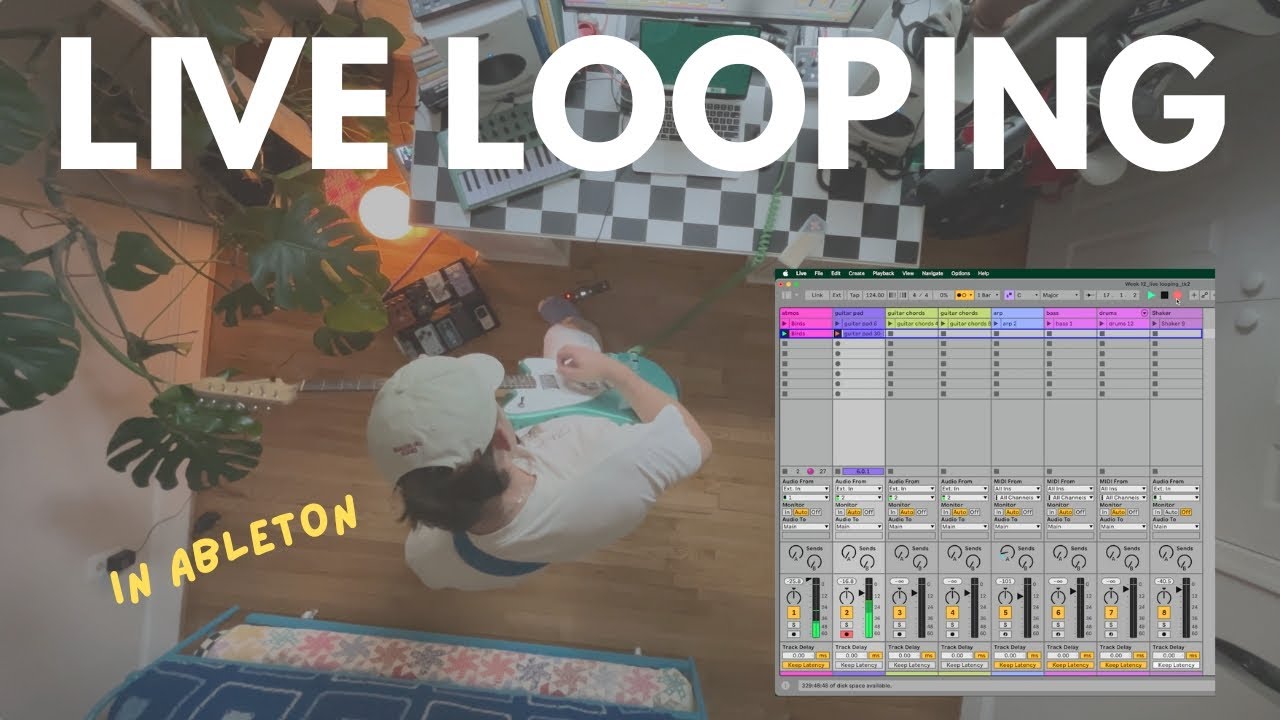Live Looping in Ableton 12 Session View