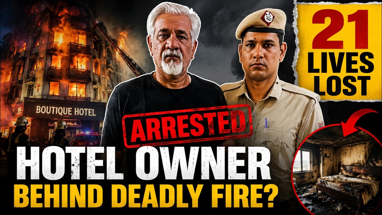 21 Lives Lost in Delhi Hotel Fire | Owner Arrested by Police