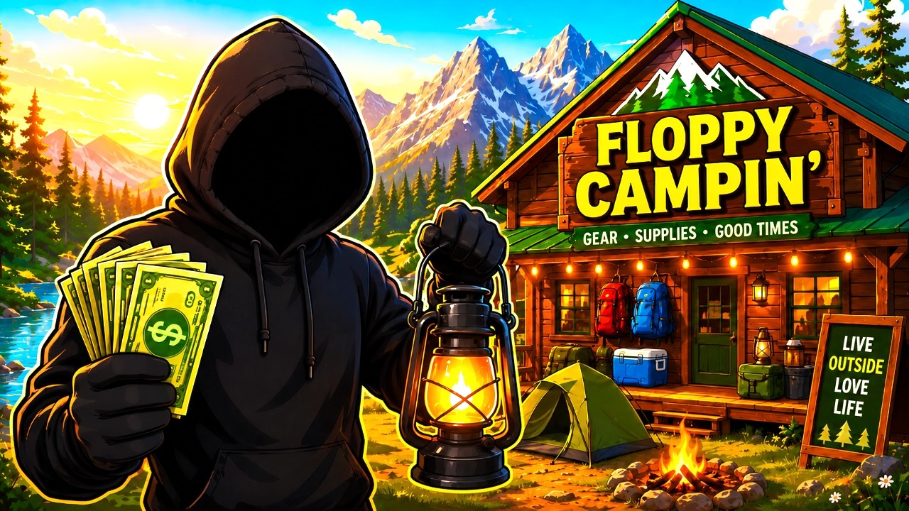 Day ONE Building My Own Camping EMPIRE