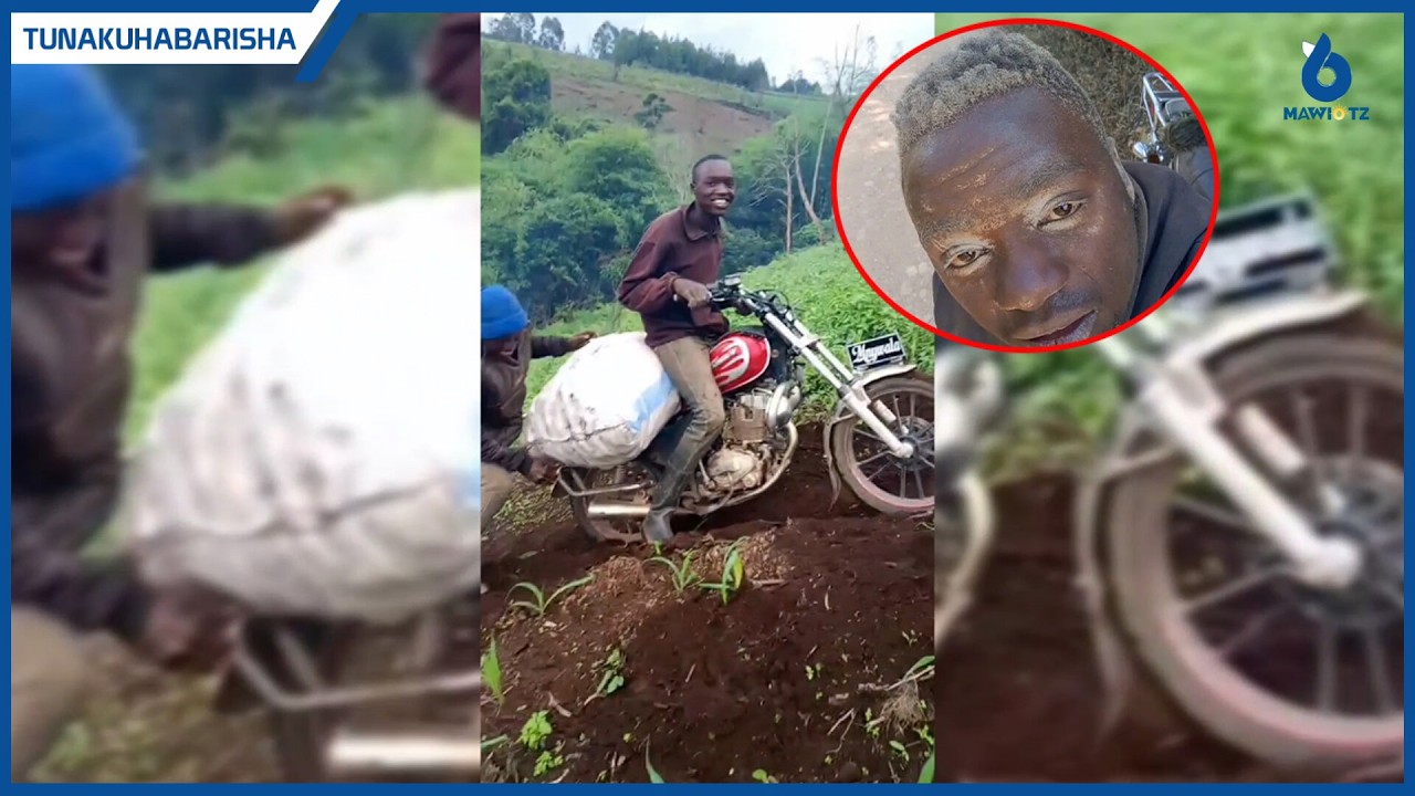 Vijana Wa Njombe Wataalam Wa Kukimbia Na Pikipiki Shambani 