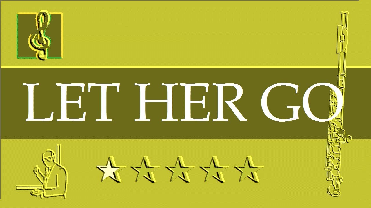 Flute Notes Tutorial - Let Her Go - Passenger (Sheet Music)