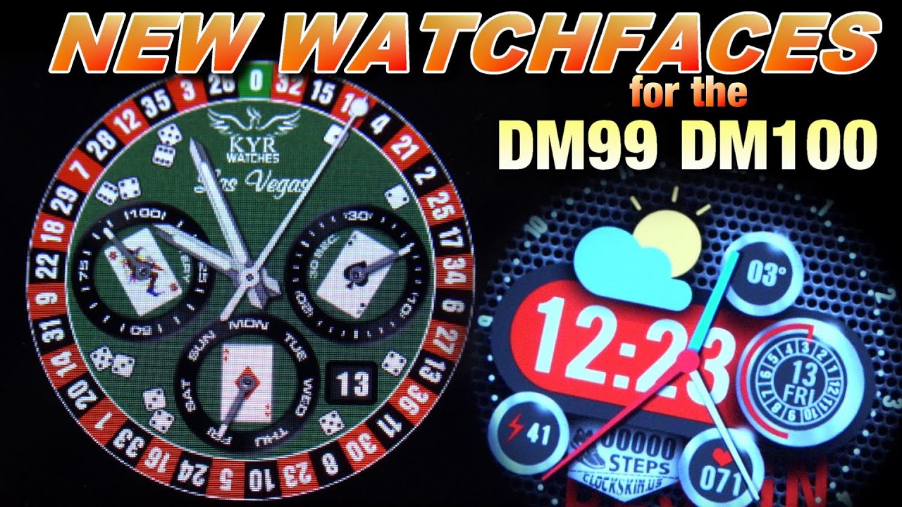 New Watchfaces for the LEM T LEM4 PRO DM100 and DM99