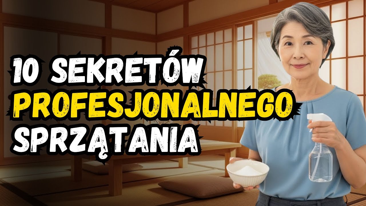 10 SEKRETÓW SPRZĄTANIA na ZAWSZE PACHNĄCY DOM