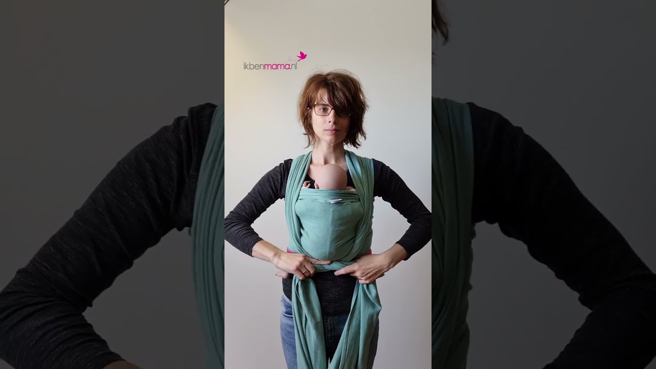 Hoe knoop je een geweven draagdoek? | ikbenmama.nl