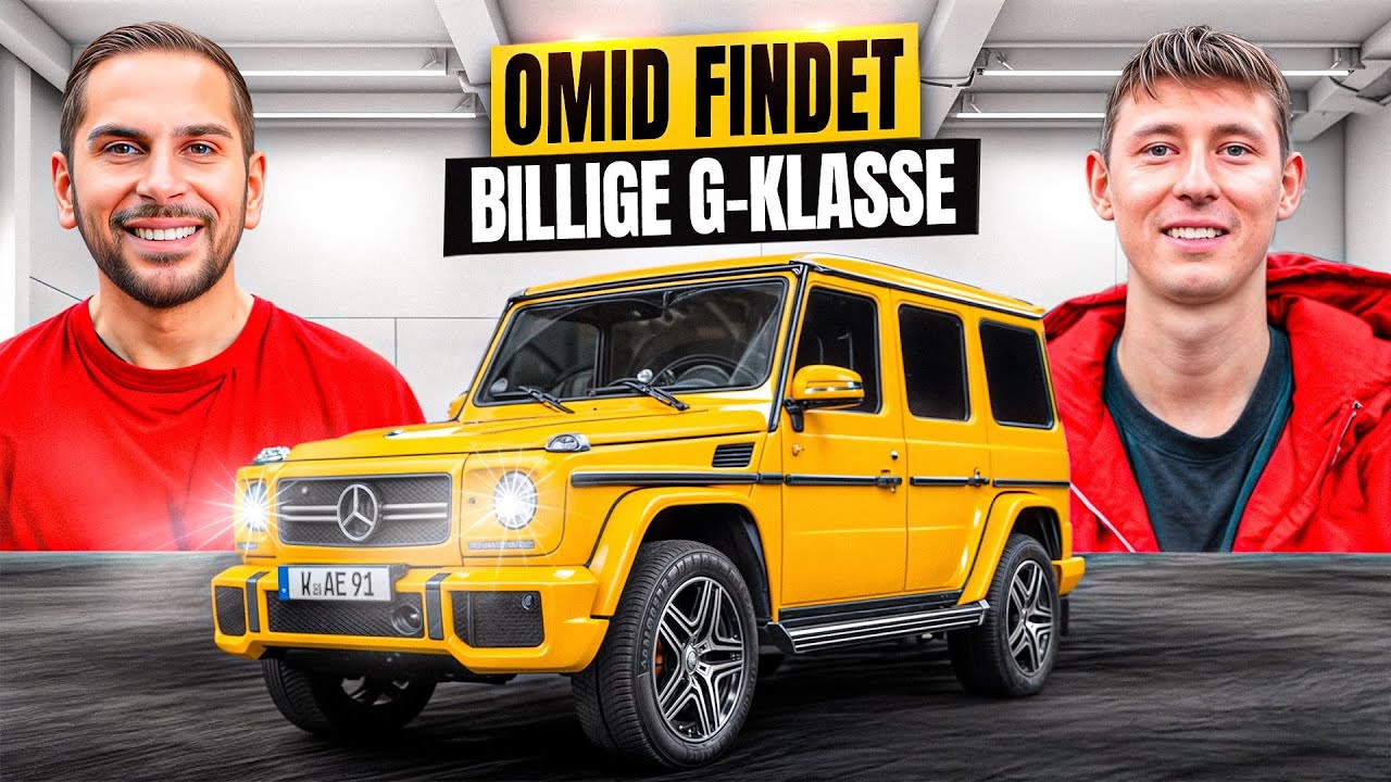 SCHN&Auml;PPCHEN? Omid findet g&uuml;nstigste G-Klasse f&uuml;r Marvin!
