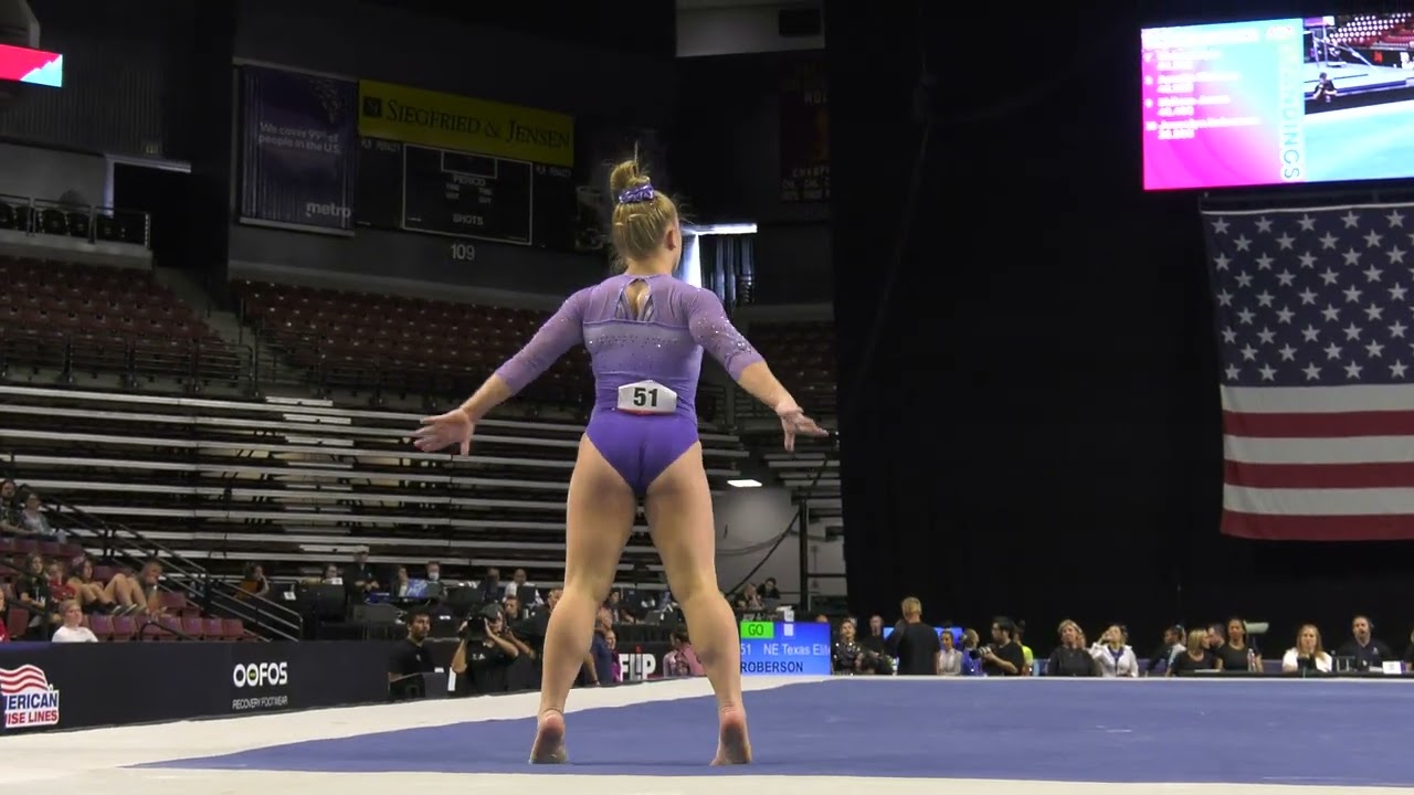 Joscelyn Roberson - Floor Exercise - 2022 U.S. Classic - Senior
