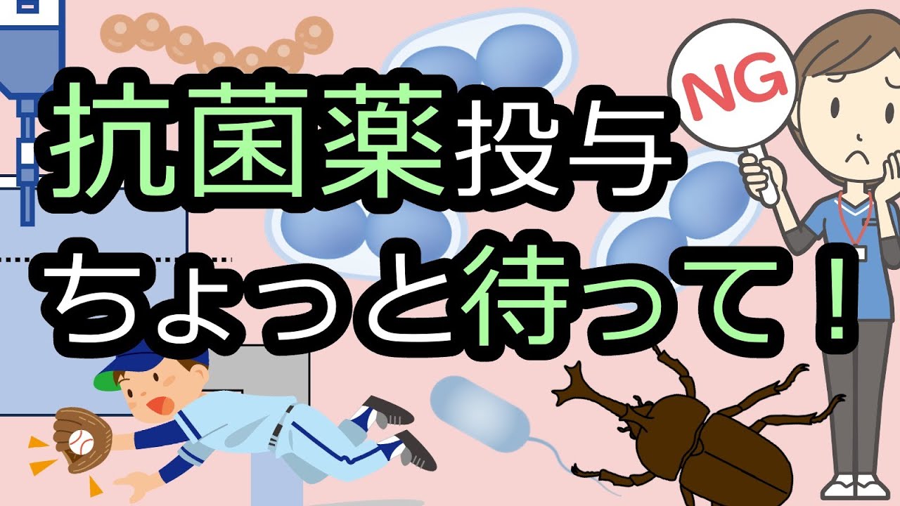 救急外来で抗菌薬を投与する前に注意するポイント7選