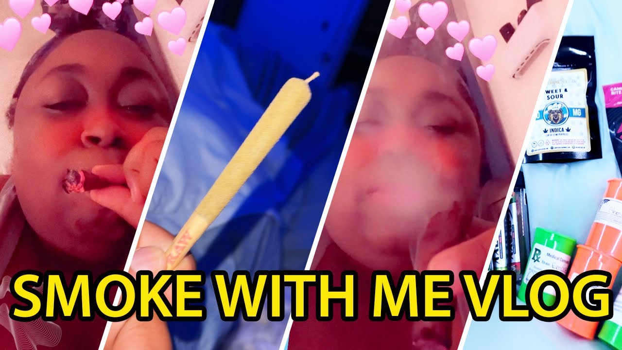 High Vlog: Car Hotbox/ Trying New Weed/ Smoke with me/ Smoke sesh