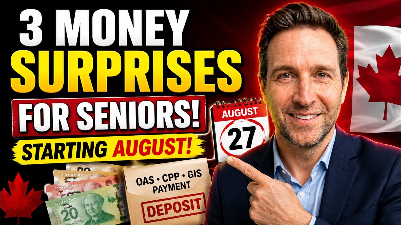 GREAT NEWS for Canadian Seniors Starting August &mdash; 3 Money Surprises You Need to Know About! 🇨🇦💰