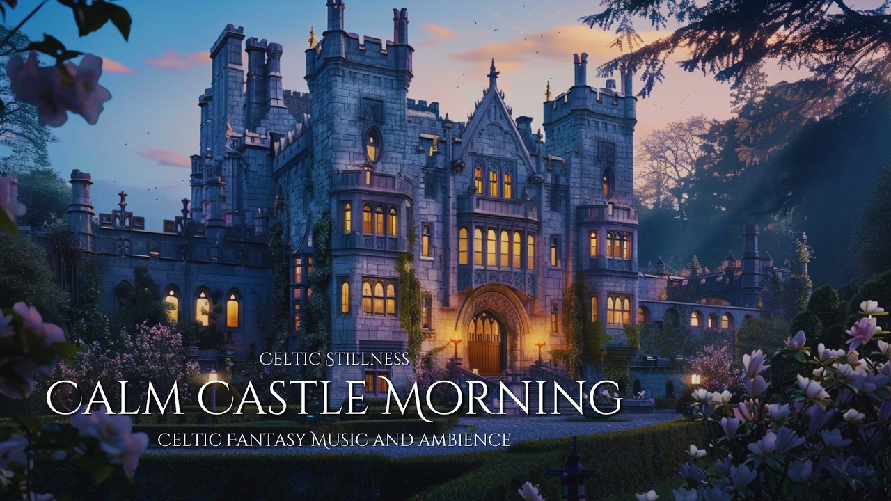 Calm Castle Morning | Celtic Fantasy Music and Ambience for Relaxation and Rest