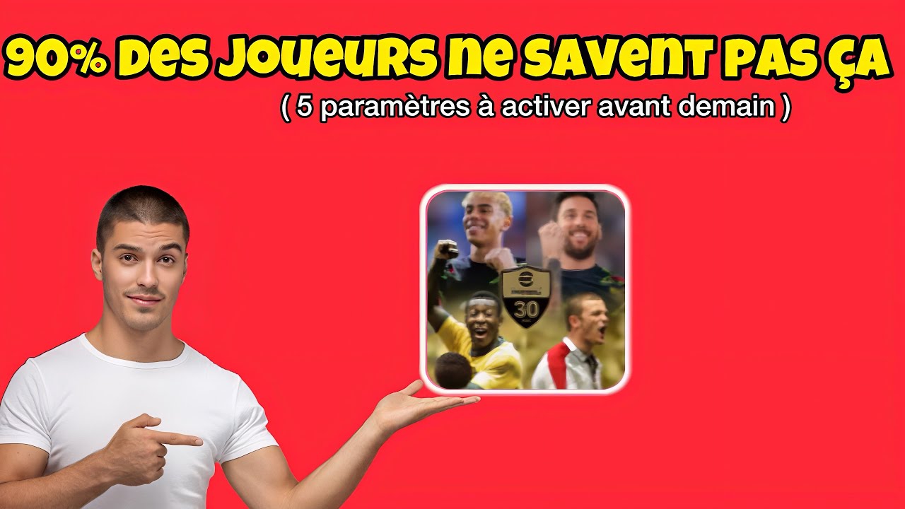 90% des joueurs ne savent pas &ccedil;a ( 5 param&egrave;tres &agrave; activer avant demain )