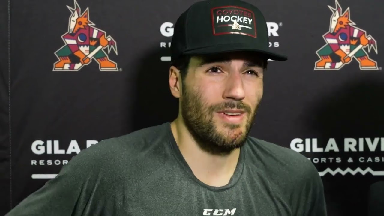 3/10/24 Schmaltz and Head Coach André Tourigny Speak to the Media Following Today's Game vs Chicago