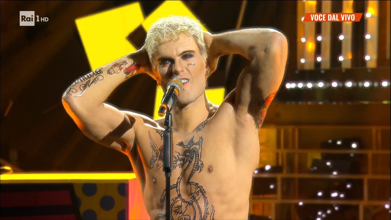 Pierpaolo Pretelli - Achille Lauro canta 