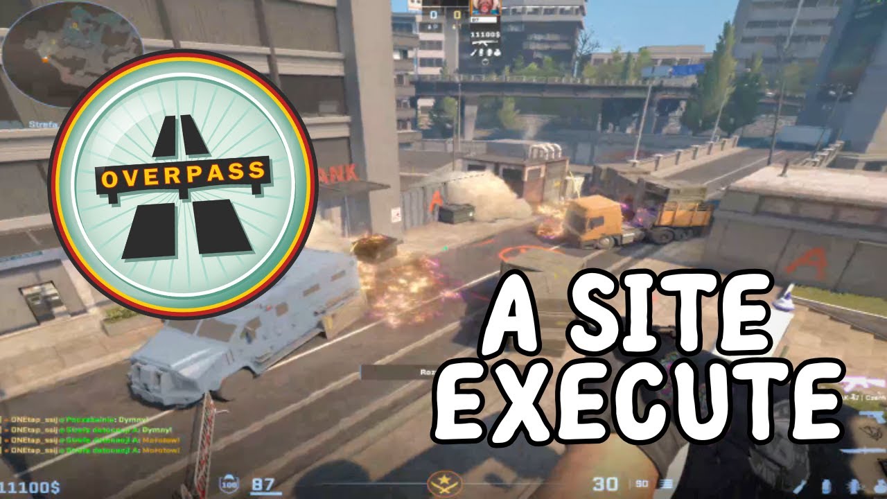 Overpass A Site Execute - CS2 STRATEGY