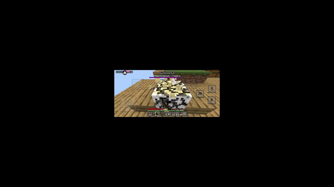 Minecraft 1 Block Multiple Player World