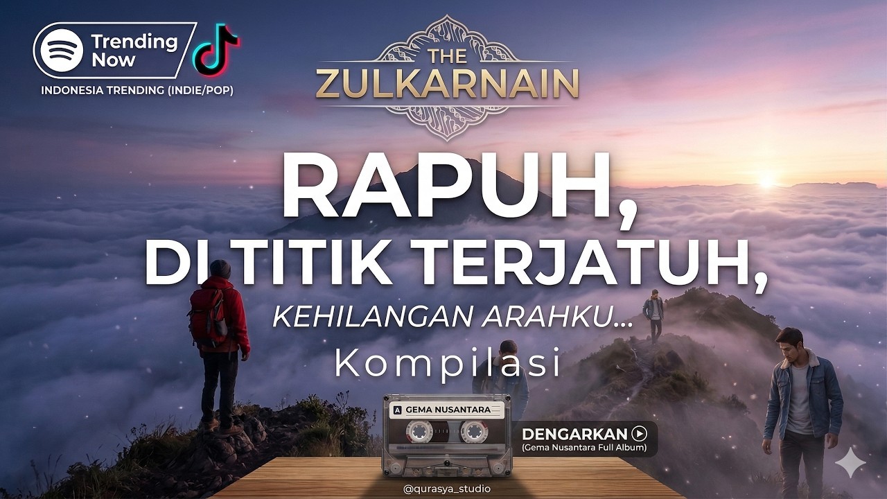 Playlist Lagu Inspirasi Terbaik 2025 - Motivasi Hidup & Cinta | THE ZULKARNAIN FULL LIRIK