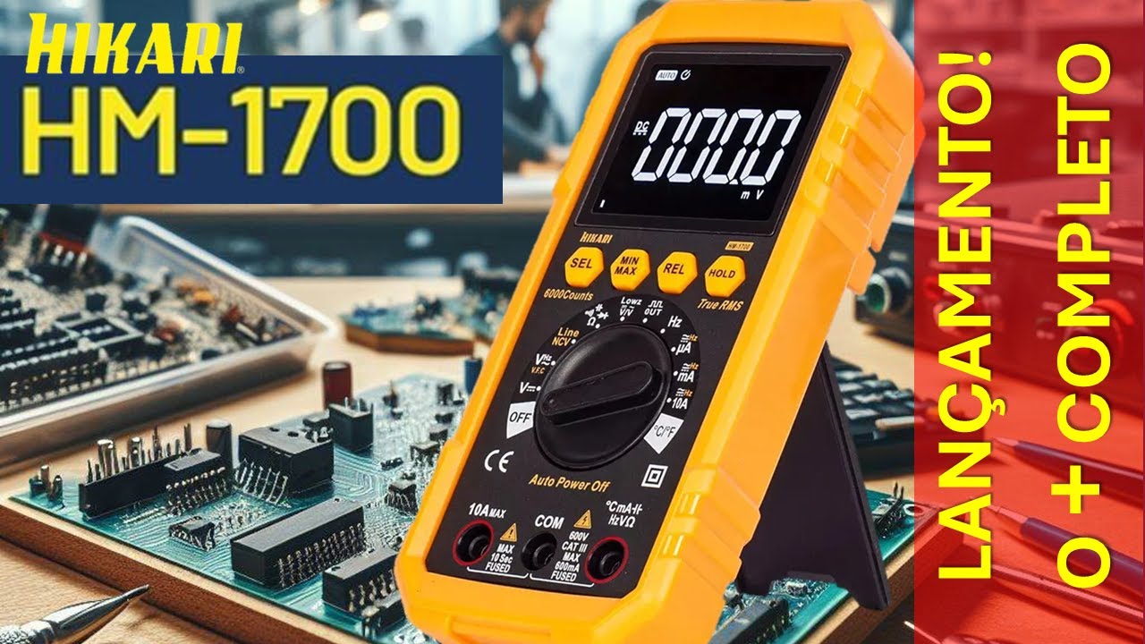 HIKARI HM1700 - Super completo e competente com preço e equipamento de entrada. #raisa
