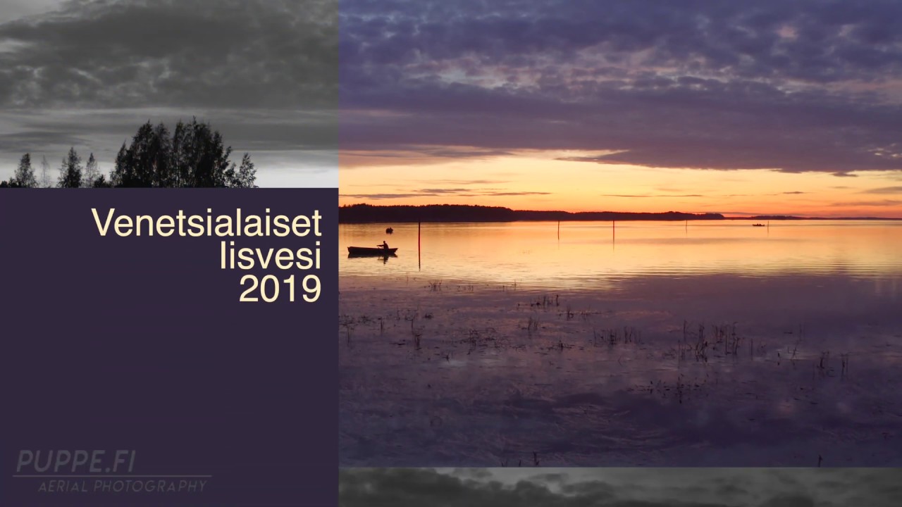 Suonenjoki ilmasta - Iisvesi - Venetsialaiset 2019 - 4k 60 fps