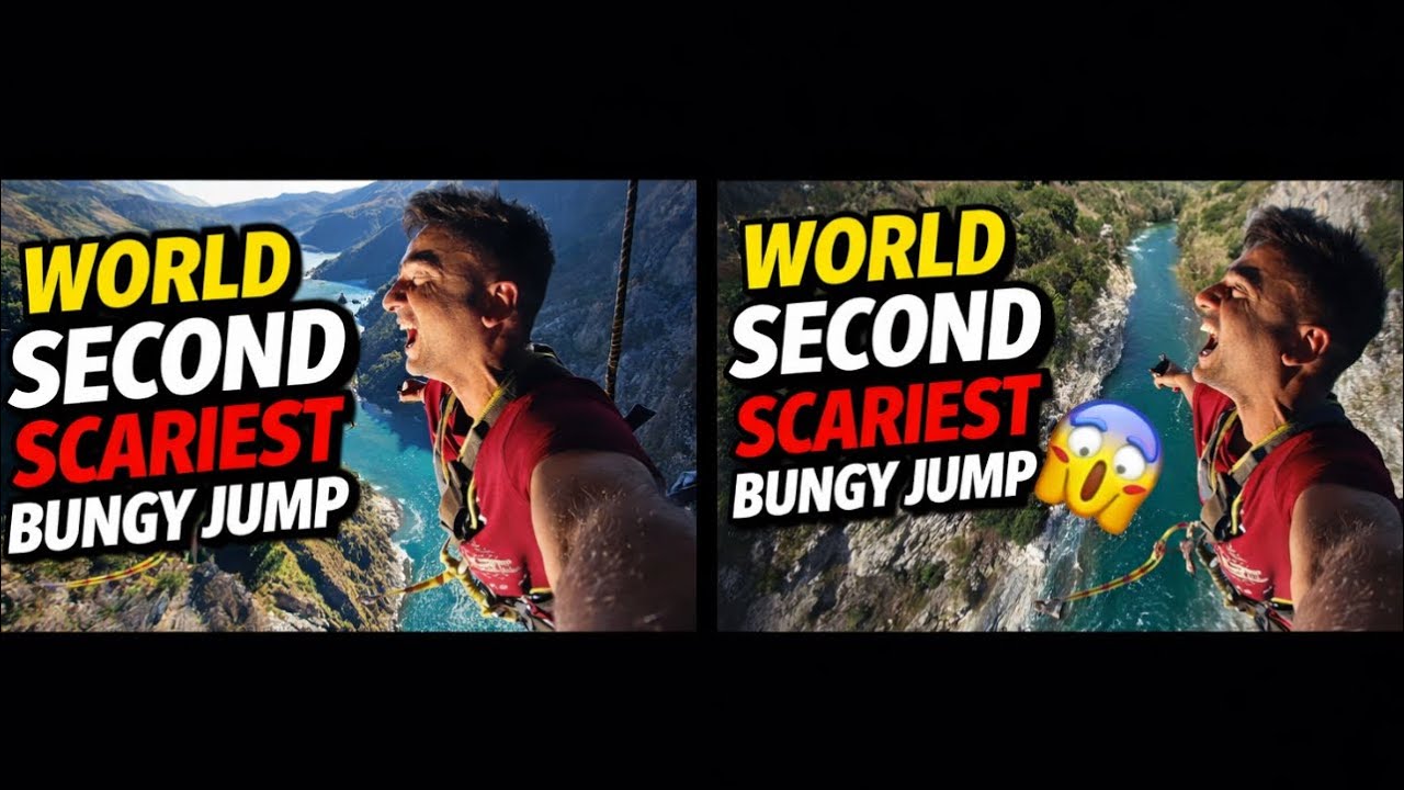 World second and Nepal’s Scariest Bungee? Kusma The Cliff POV /Handheld Camera