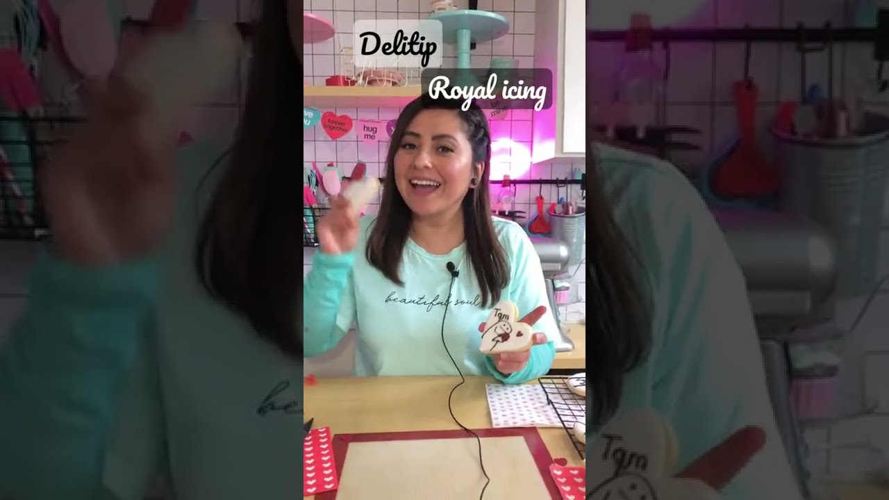 🔝✅ DIBUJOS PERFECTOS con ROYAL ICING con este consejo 😉DeliTip 😉