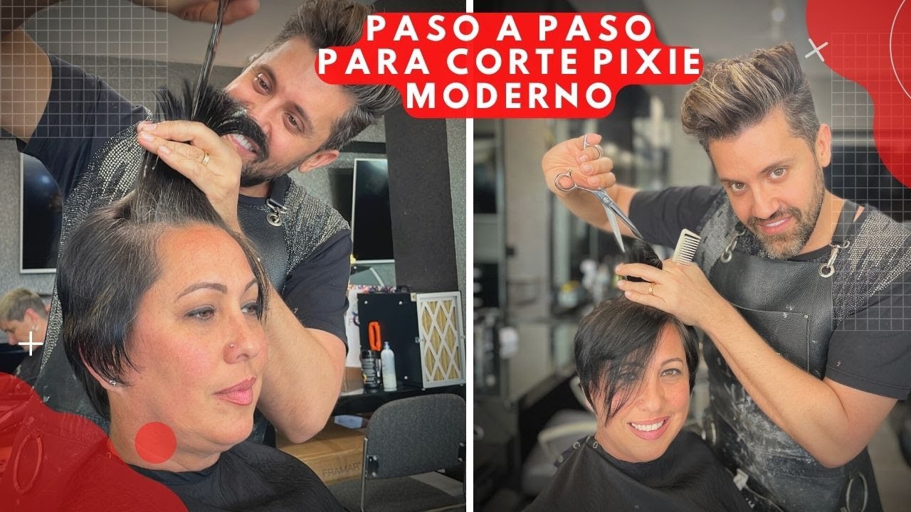 Paso a paso para Corte pixie moderno / BY GABRIEL SAMRA