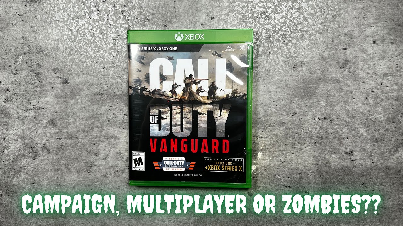 Unboxing Call of Duty: Vanguard for XBOX Series X & XBOX One