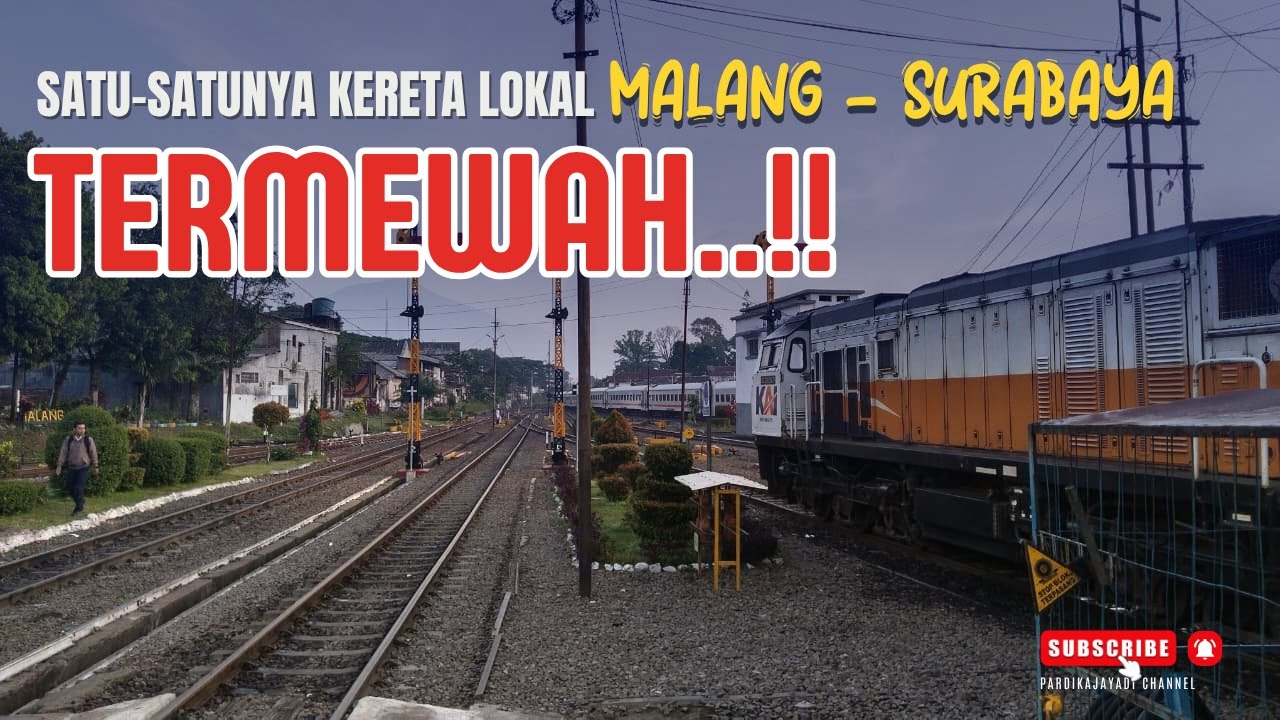 🔥 SATU-SATUNYA KERETA API LOKAL MALANG - SURABAYA YANG TERMEWAH‼️| TIPS dan TRIK KA. ARJUNO EKSPRES