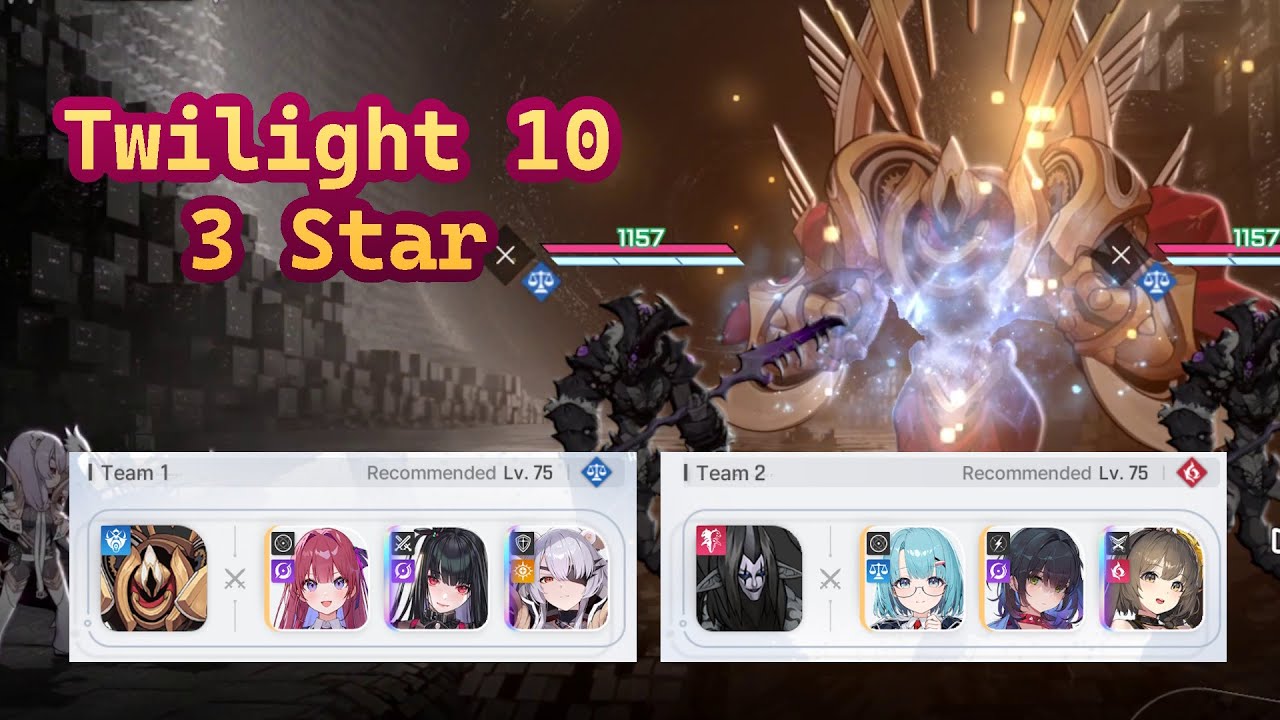 Dimensional Twilight 10 - 3 Star - Khalipe Rin Rei | Tressa Veronica Mika [Chaos Zero Nightmare]