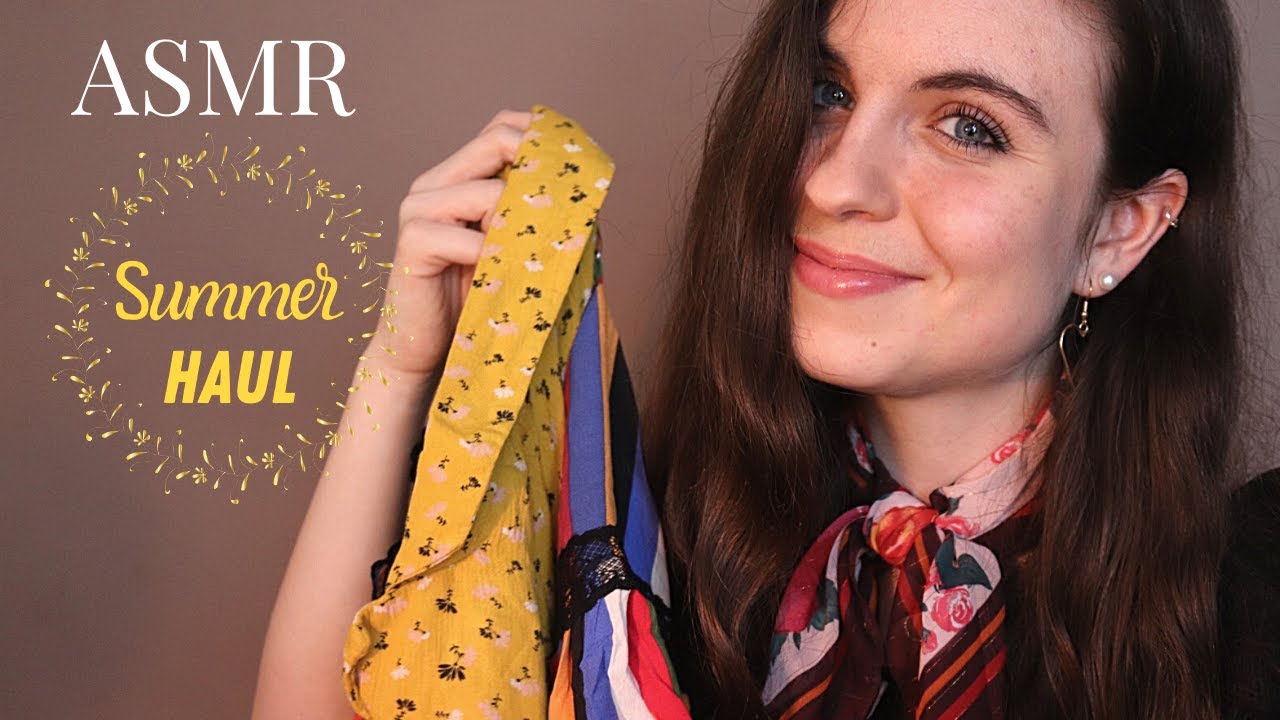 ASMR FRANCAIS 🌙 - TRY ON HAUL : Mes vêtements favoris de l'été ! 🌻