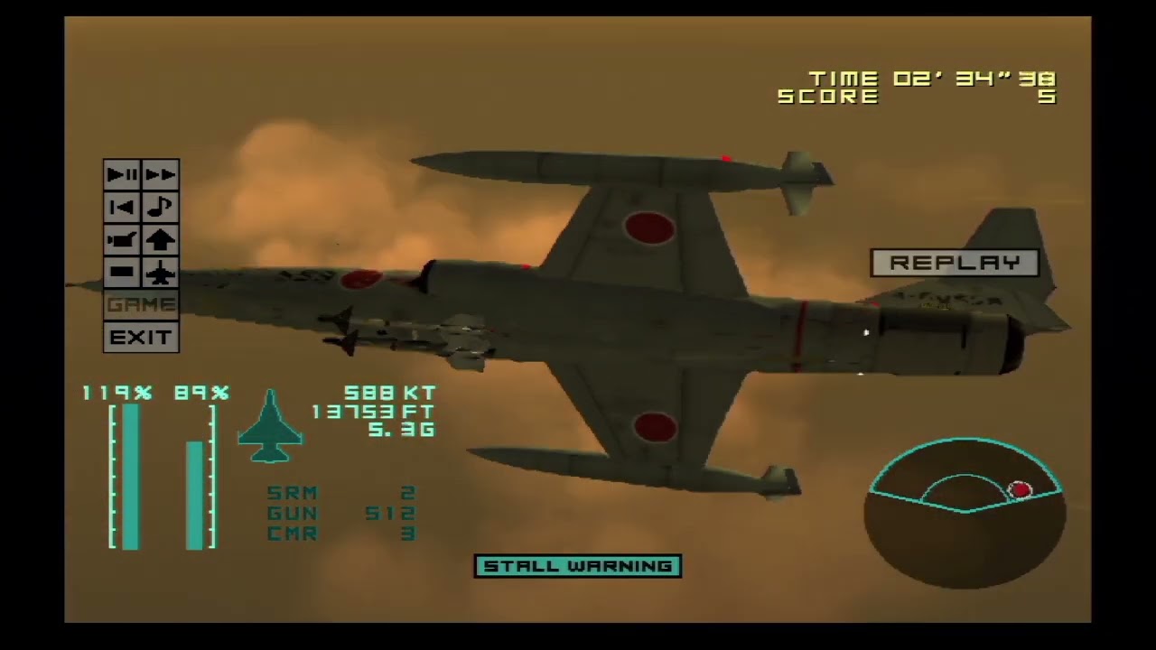 PS2 エアロダンシング4 aerodancing4 スクランブル 写真撮影対応  F-104J