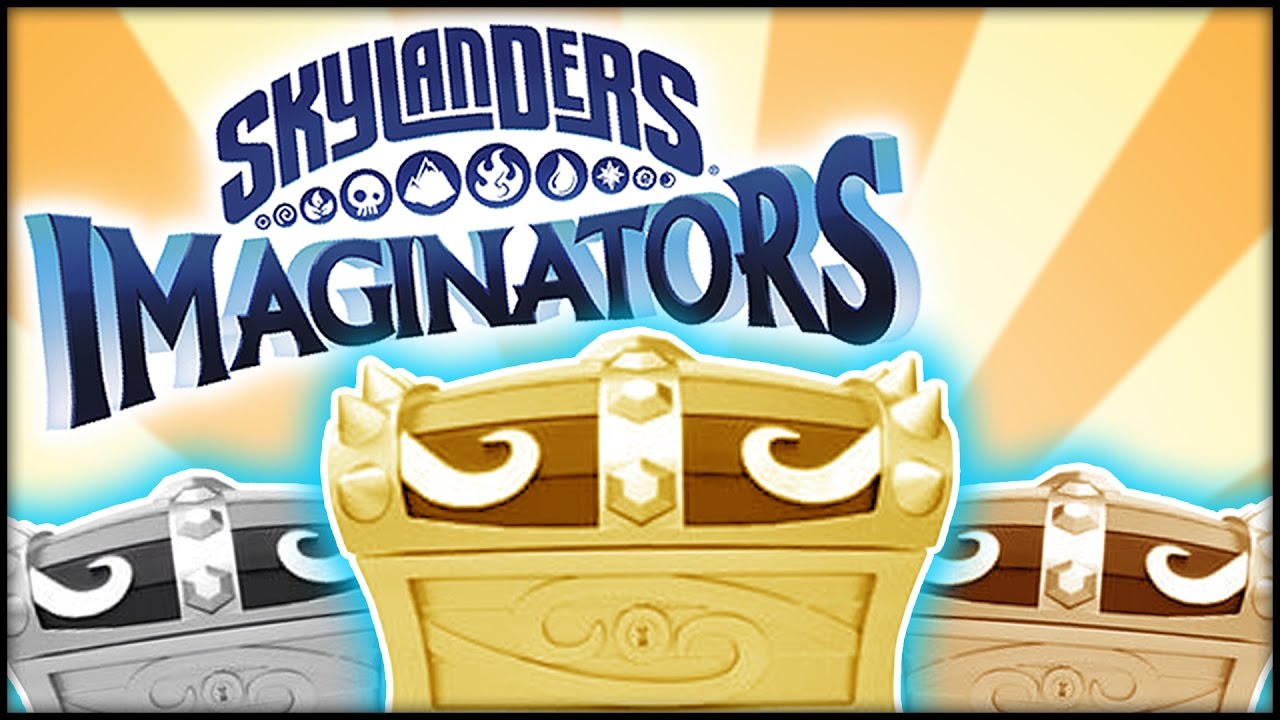 Skylanders Imaginators - Opening 27 Items!!! - 3 Mystery Chests!