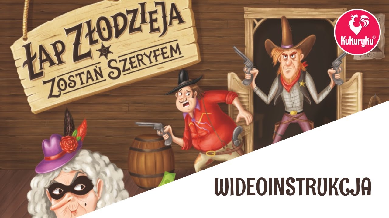 Jak grać? | Łap Złodzieja - Wydawnictwo Kukuryku | Wideoinstrukcja