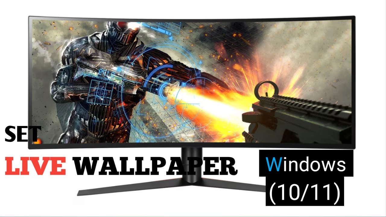 Live wallpaper set Windows PC || live wallpaper 10/11 || Saifi Tech